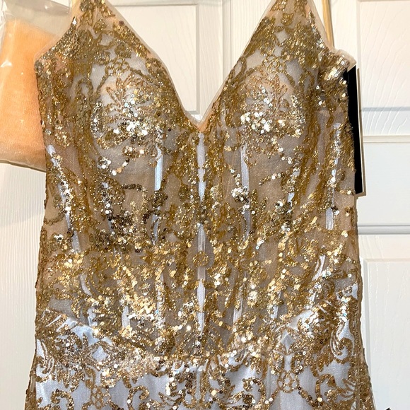 Cinderella Divine Gold Mist Gown - Picture 5 of 12